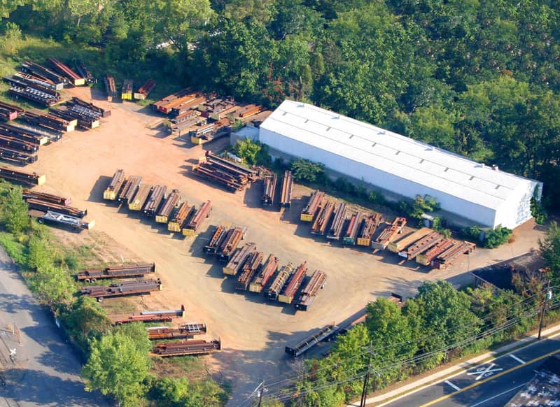Aerial view of Weir Welding Saddle Brook NJ facility